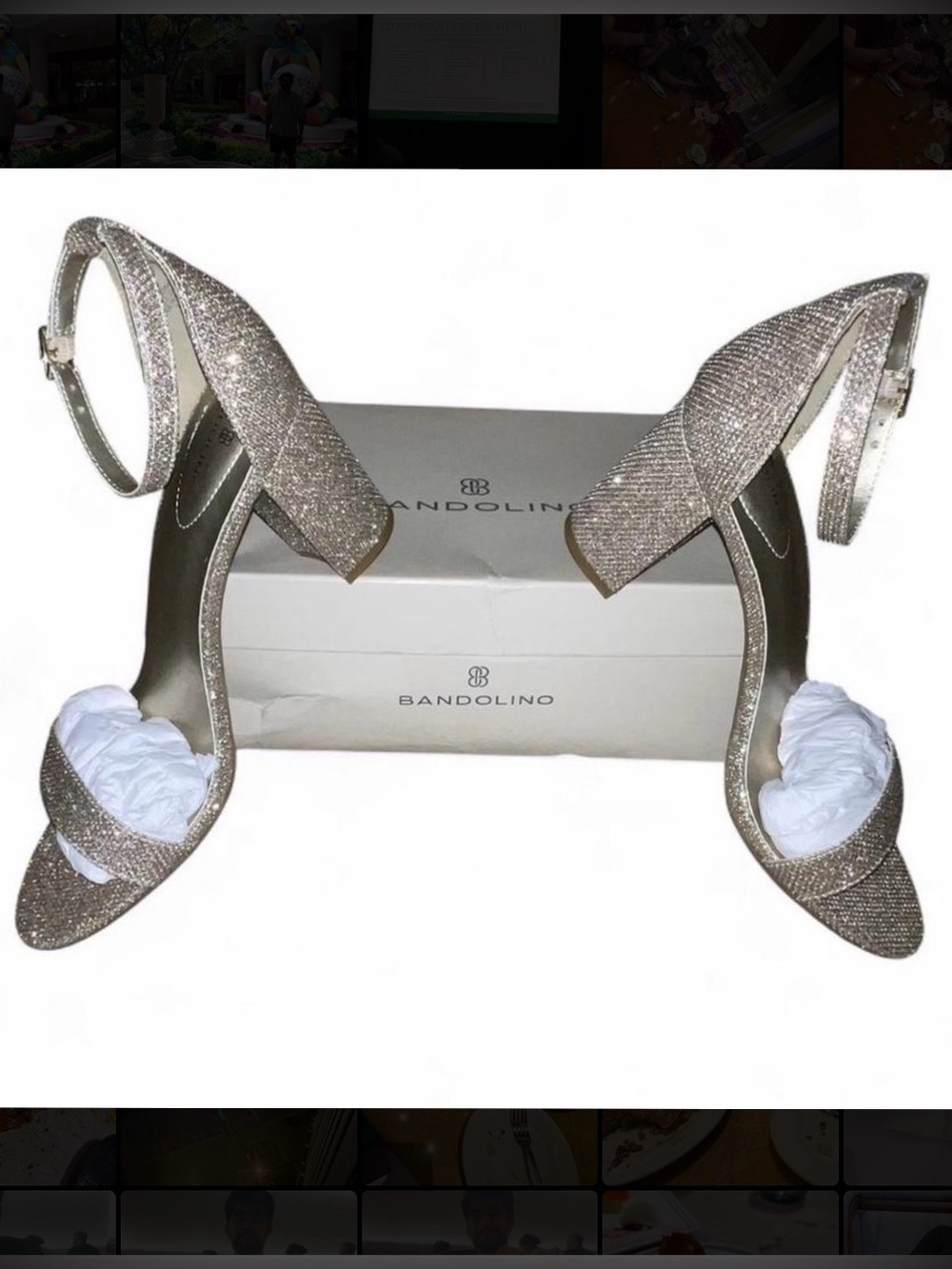 Bandolino Armory Block Heel Dress Sandals
